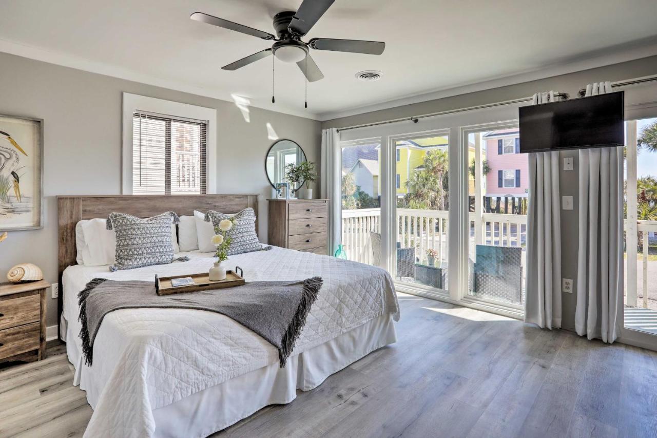 Updated Studio 1-Block Walk To Surfside Beach! Myrtle Beach Bagian luar foto