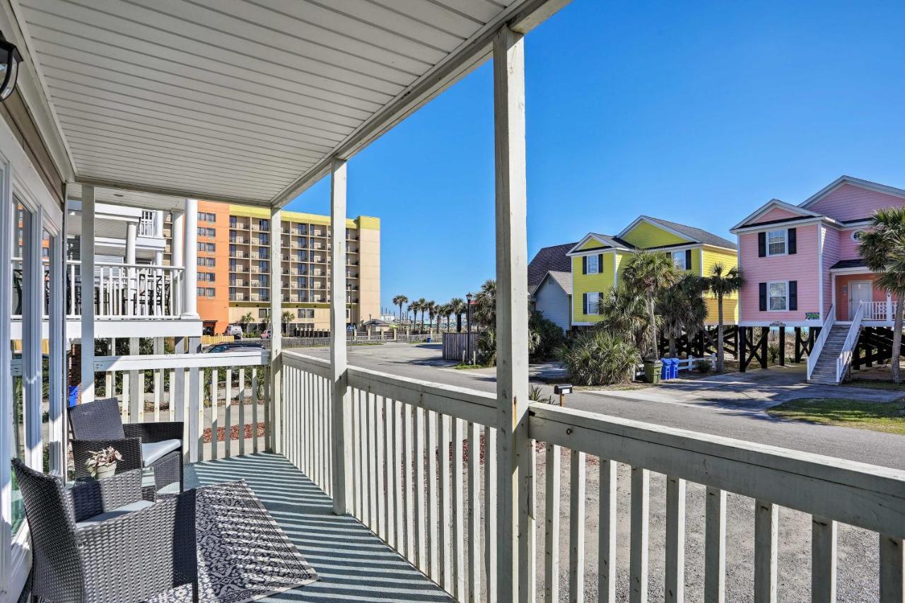 Updated Studio 1-Block Walk To Surfside Beach! Myrtle Beach Bagian luar foto