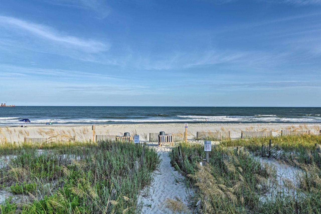 Updated Studio 1-Block Walk To Surfside Beach! Myrtle Beach Bagian luar foto